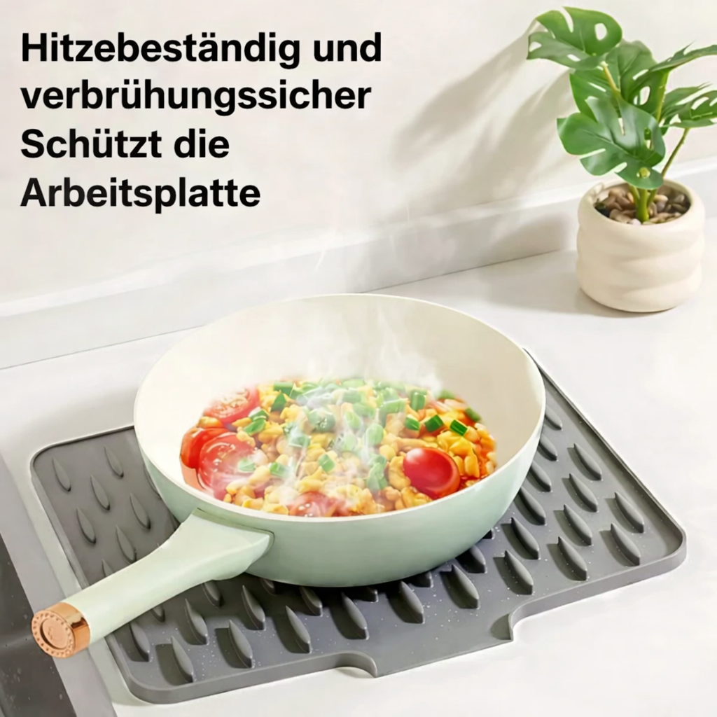 Multifunctional Silicone Heat Protection and Drying Mat | Non-Slip & Heat Resistant | Globetrek