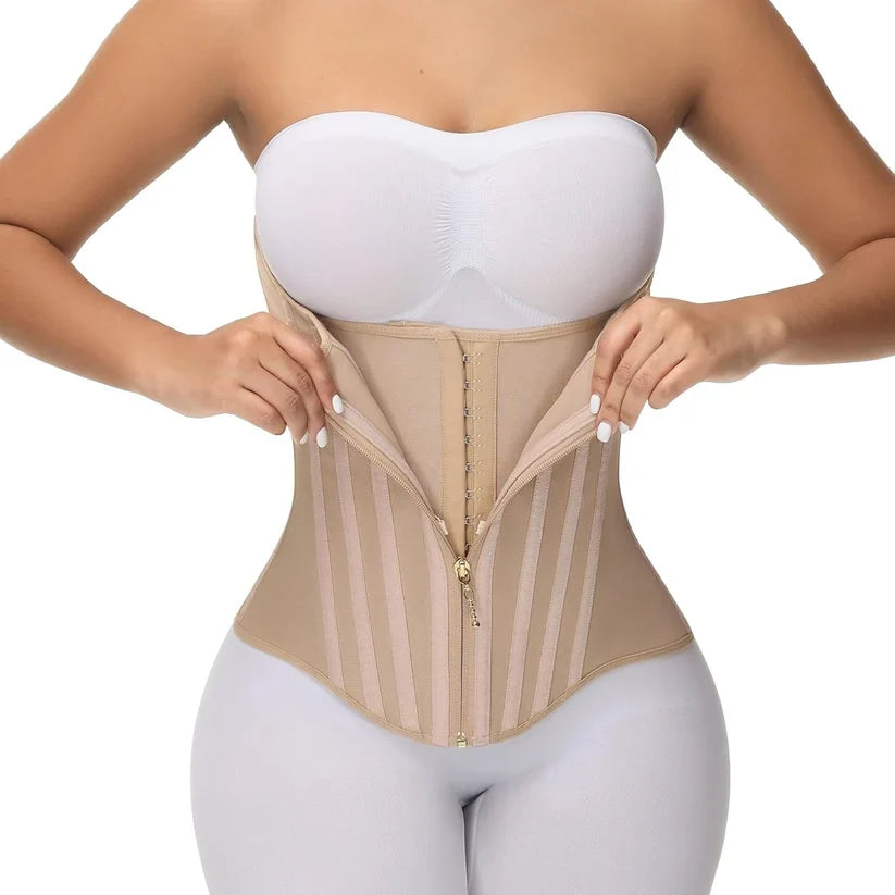 Curved Boned Waist Trainer High Compression Tiny Waist Corset